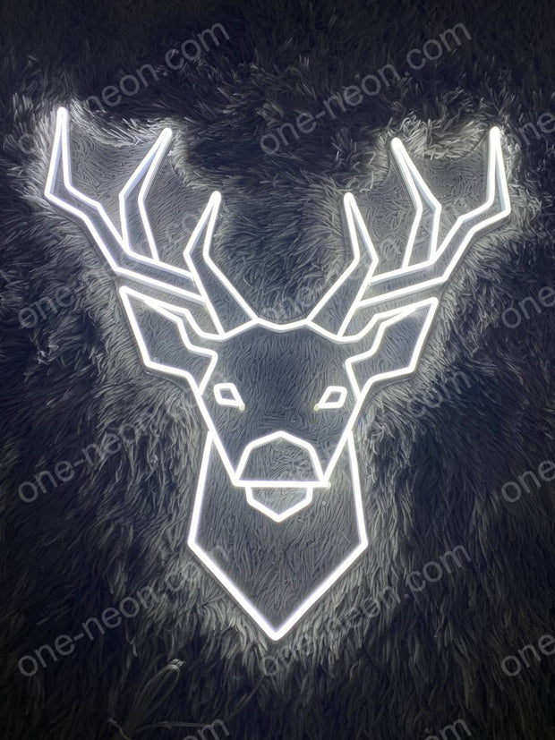 Geometric Deer | LED Neon Sign