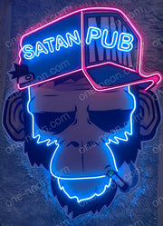 Satan Pub | Neon Acrylic Artwork