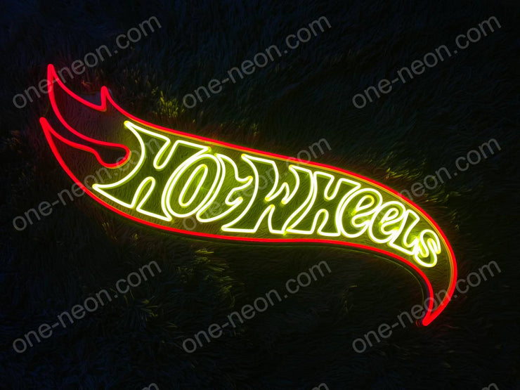 Hotwheels Logo | LED Neon Sign