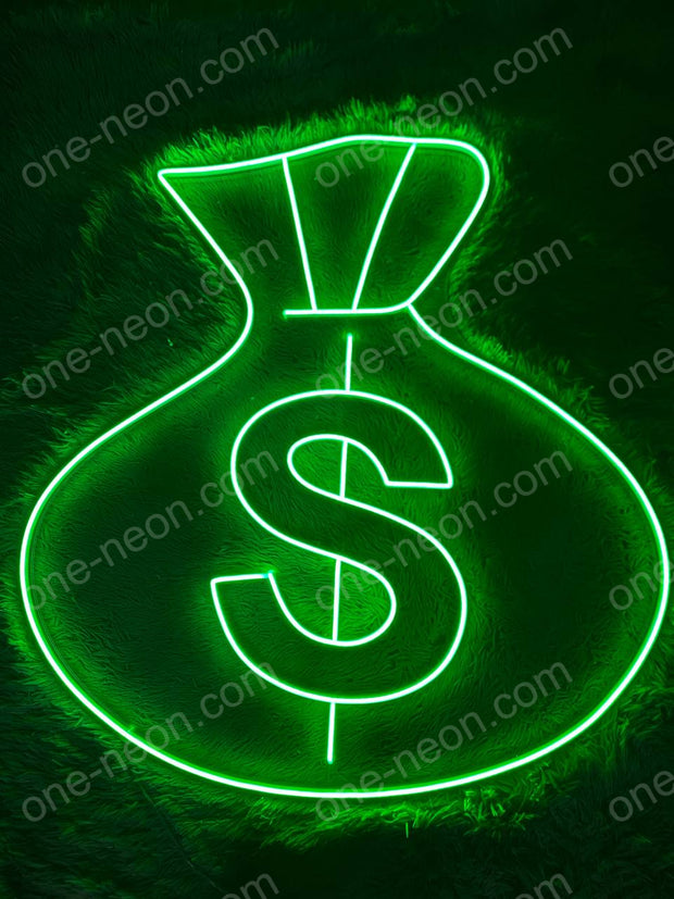 Money Bag | LED Neon Sign