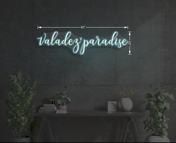 Valadezparadise | LED Neon Sign