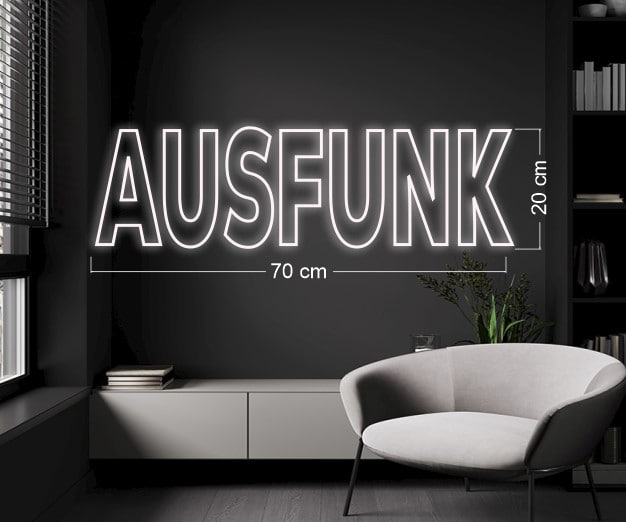 AUSFUNK | LED Neon Sign