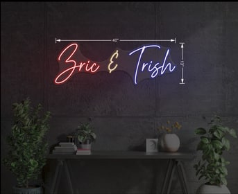 Bric & Trish | LED Neon Sign