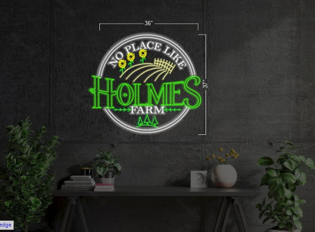 Holmes Farm | LED Neon Sign