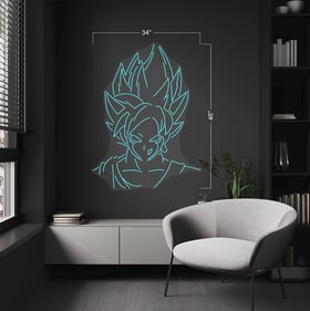 Son Goku - Dragon Ball Z | LED Neon Sign