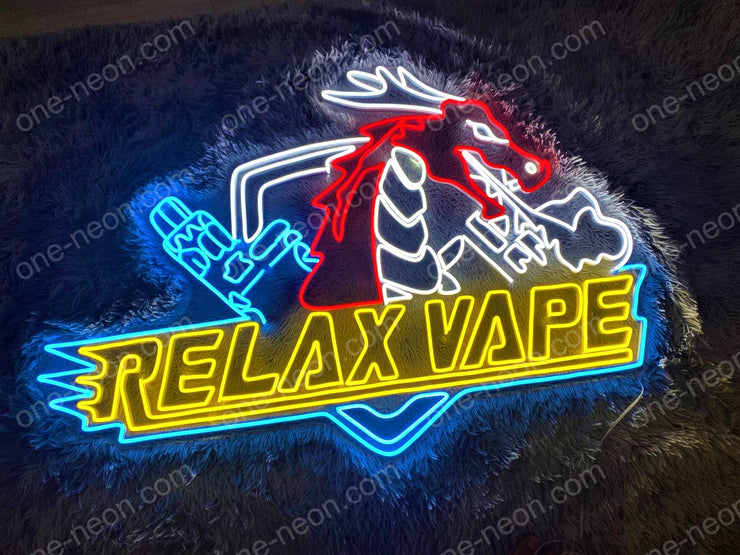 Relax Vape | LED Neon Sign