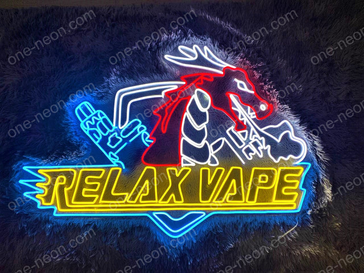 Relax Vape | LED Neon Sign