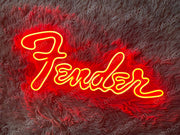 Fender Logo | LED Neon Sign