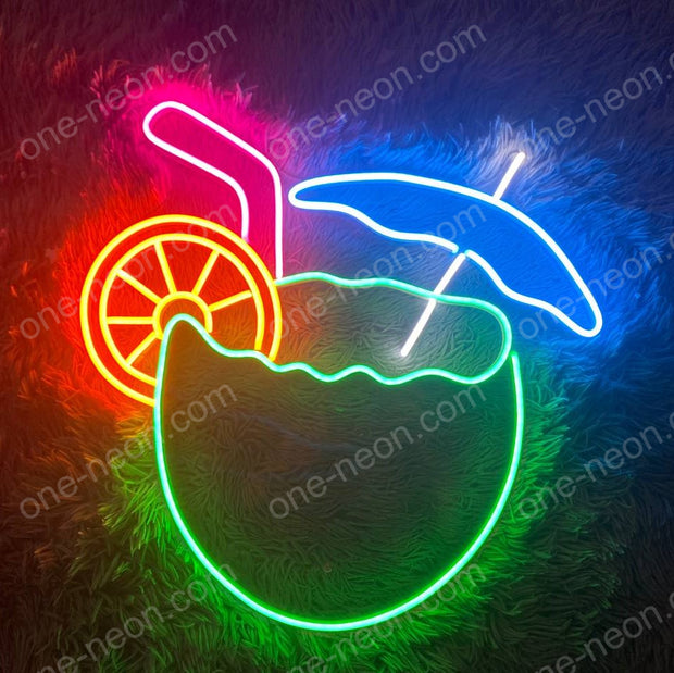 Coconut Drink | LED Neon Sign