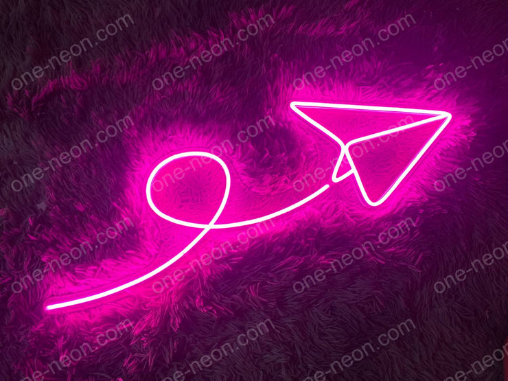 Paper Plane | LED Neon Sign