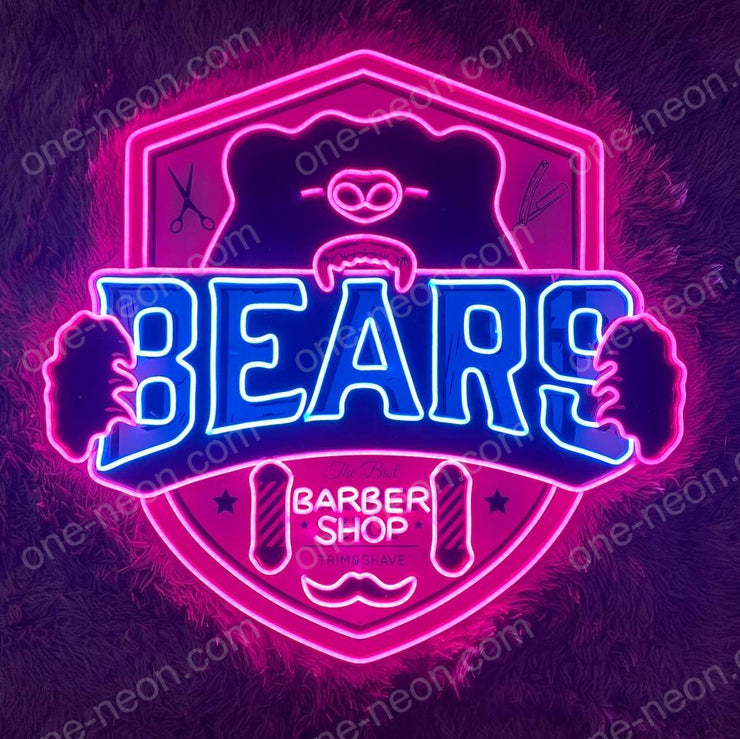 Bears Barber Shop | LED Neon Sign