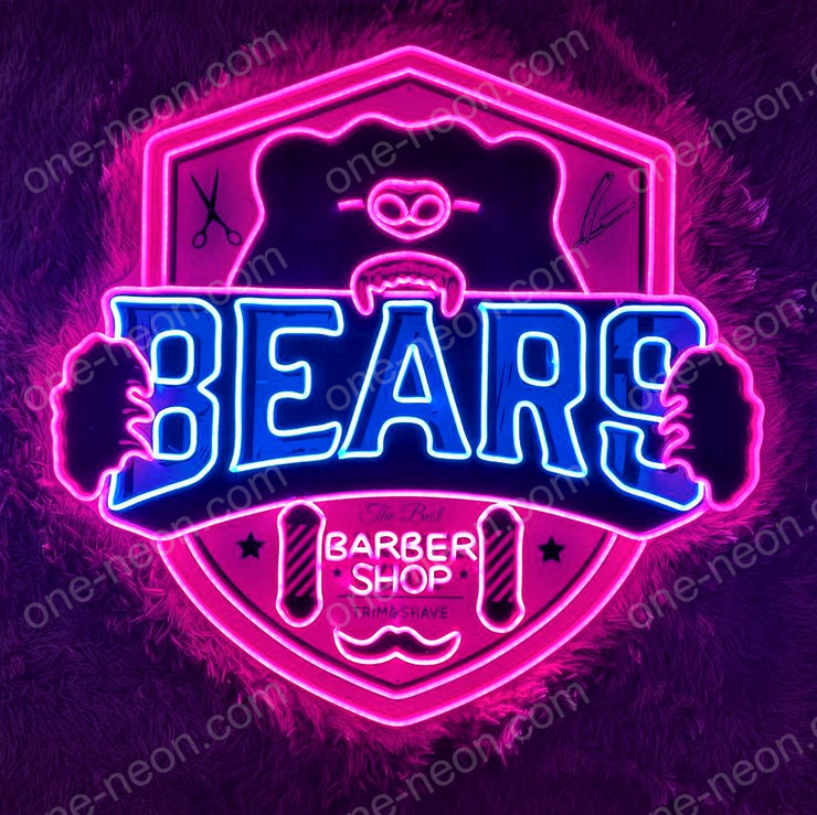 Bears Barber Shop | LED Neon Sign
