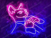 Cat God | LED Neon Sign