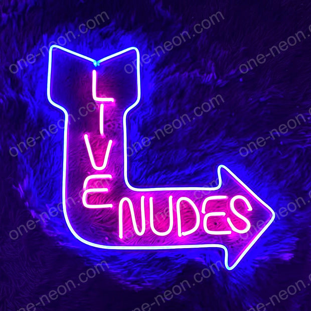 Live Nudes | LED Neon Sign