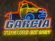 Garcia Towing | LED Neon Sign
