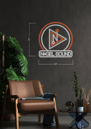 NOGEL SOUND Logo | LED Neon Sign