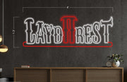LAYD REST | LED Neon Sign