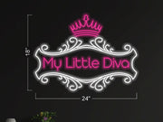 My Little Diva | LED Neon Sign