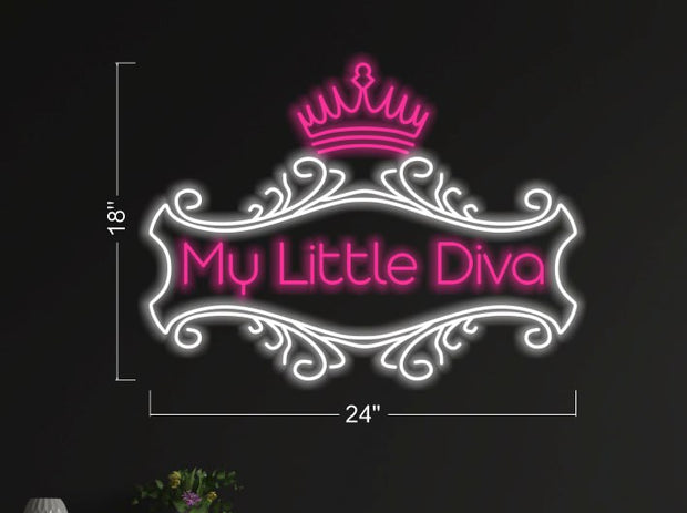 My Little Diva | LED Neon Sign