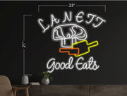 LANETT GOOD EATS| LED Neon Sign