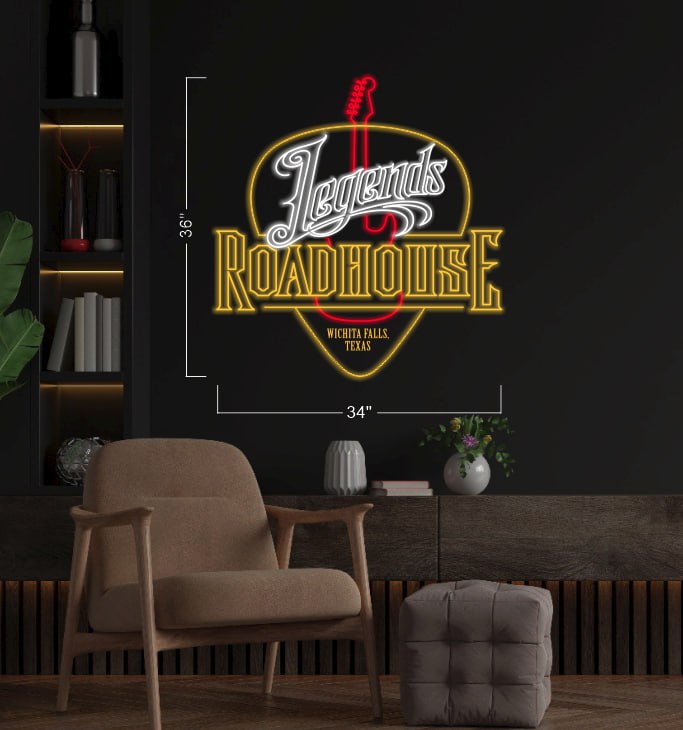 Legends Roadhouse | LED Neon Sign