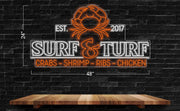 SURF & TURF | LED Neon Sign