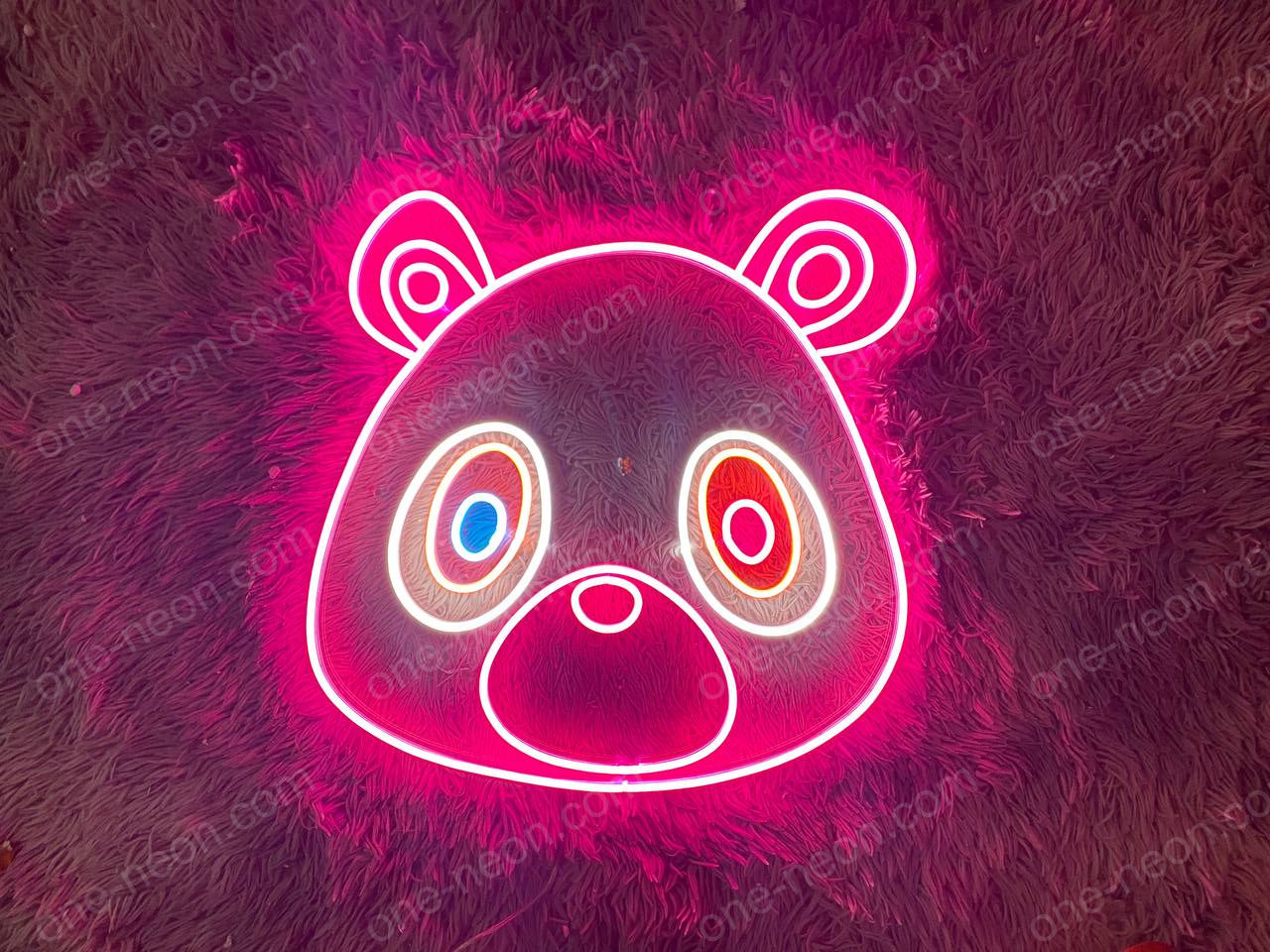 Kanye West Bear | LED Neon Sign | ONE Neon