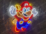 Mario Flying | LED Neon Sign