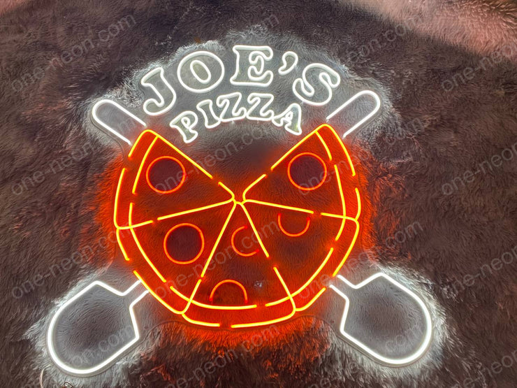 Joe's (Custom Name) Pizza | LED Neon Sign