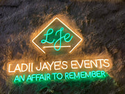 Ladi Jaye's Events | LED Neon Sign