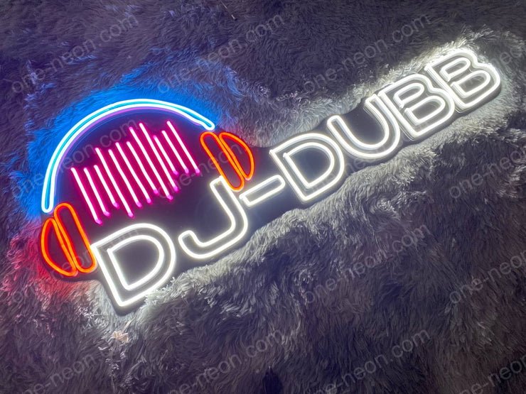 DJ - DUBB | LED Neon Sign