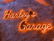 Harley's Garage | LED Neon Sign