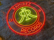 Ramirez Record | LED Neon Sign