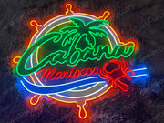 Cabana Mariscos Logo | LED Neon Sign