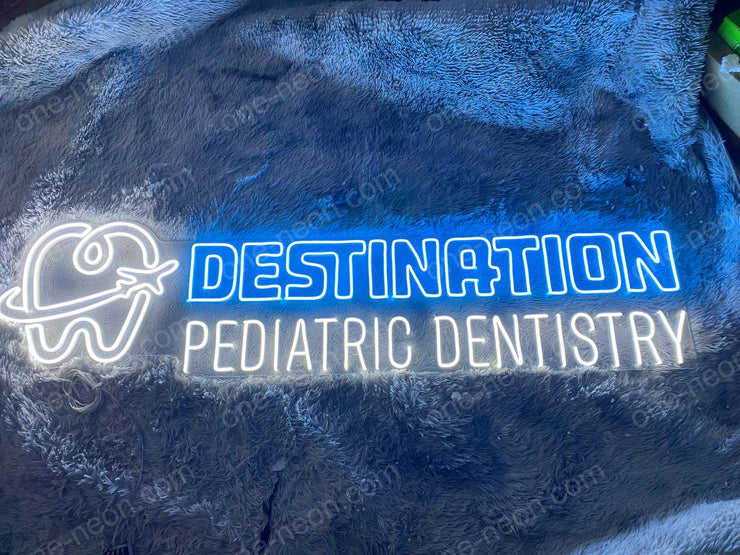 Destination Pediatric Dentistry | LED Neon Sign