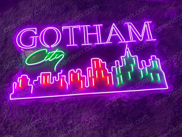 Gotham City | LED Neon Sign