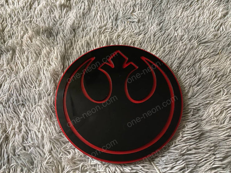 Rebel Alliance | Edge Lit Acrylic Signs