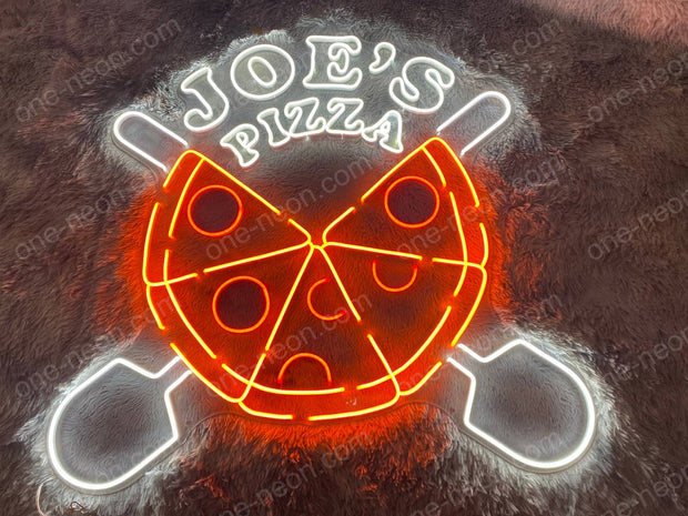 Joe's (Custom Name) Pizza | LED Neon Sign