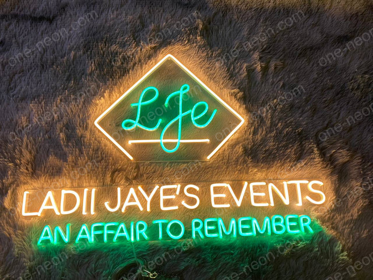 Ladi Jaye's Events | LED Neon Sign