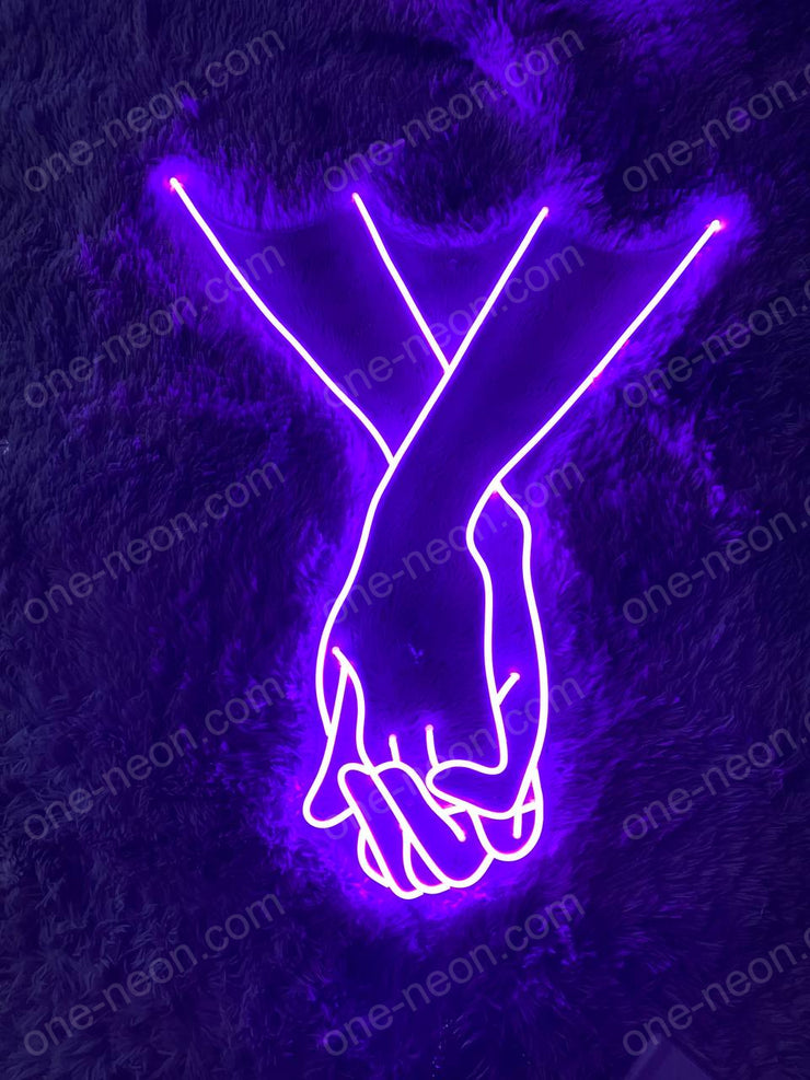 Holding Hands | LED Neon Sign
