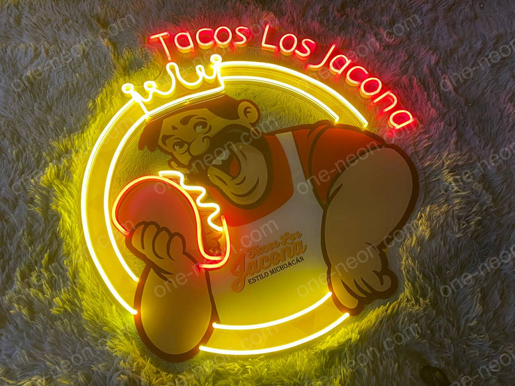 Tacos Las Jacona | LED Neon Sign