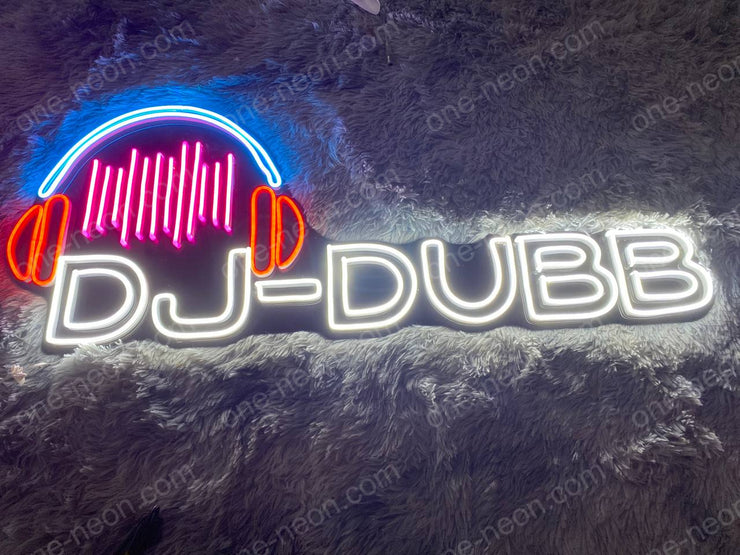 DJ - DUBB | LED Neon Sign