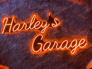 Harley's Garage | LED Neon Sign