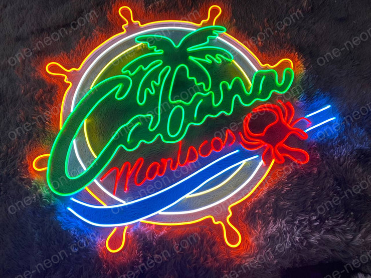 Cabana Mariscos Logo | LED Neon Sign