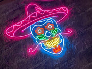 Calavera Mexico | LED Neon Sign