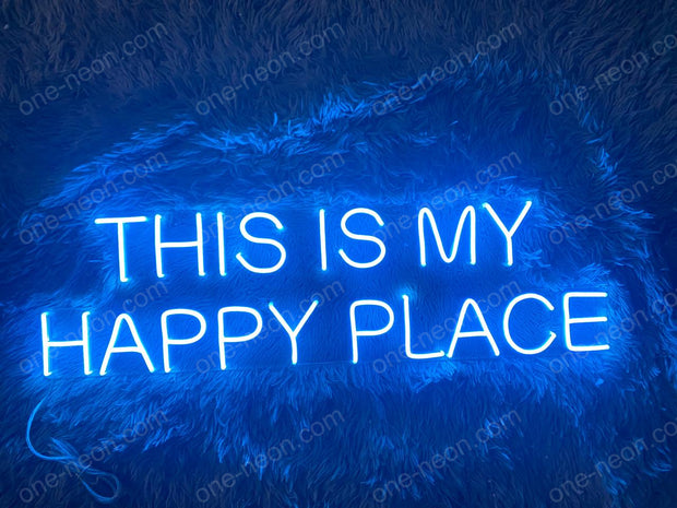This Is My Happy Place | LED Neon Sign