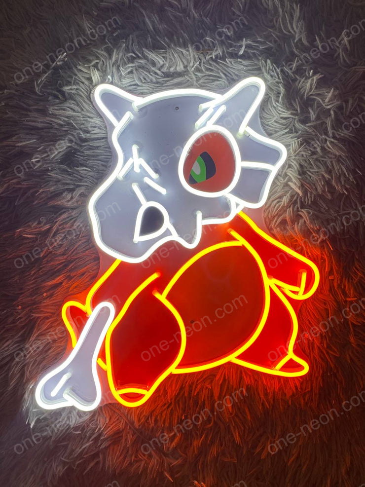 Cubone Pokemon | LED Neon Sign