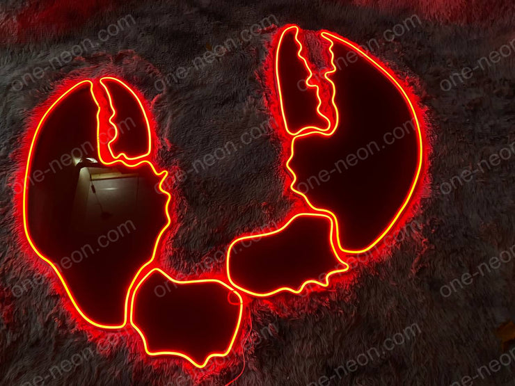 Lobster Claw | LED Neon Sign