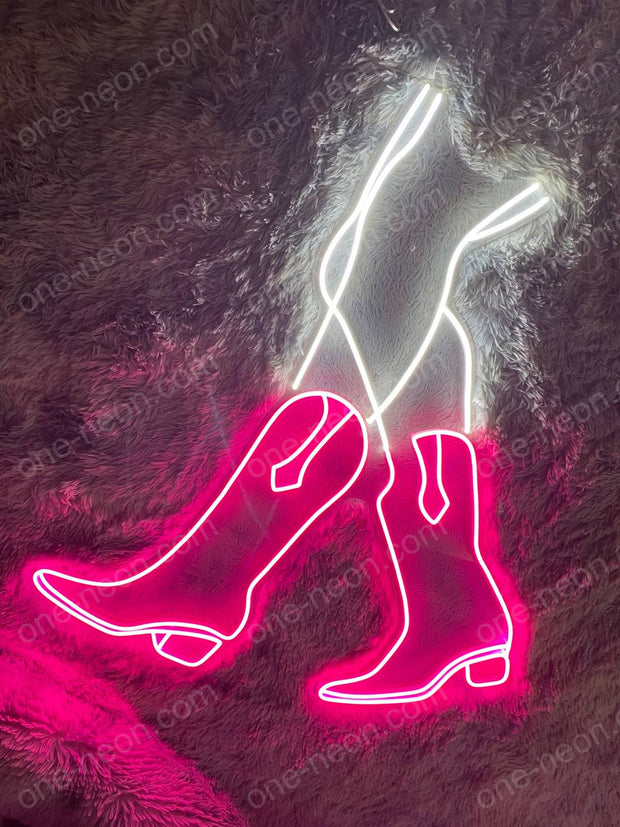 Cowboy Boots | LED Neon Sign