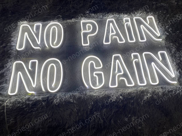 No Pain No Gain | LED Neon Sign